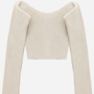 Axel Arigato Tune Rib Crop Top